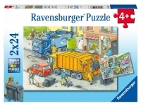 Ravensburger: Working Trucks (2 x 24)