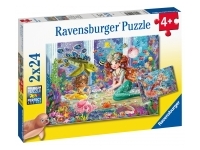 Ravensburger: Mermaid Tea Party (2 x 24)