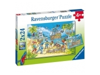 Ravensburger: Adventure Island (2 x 24)