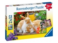 Ravensburger: Guinea Pigs & Bunnies (2 x 12)