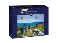 Bluebird Puzzle: Claude Monet - Garden at Sainte-Adresse, 1867 (1000)