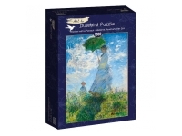 Bluebird Puzzle: Claude Monet - Woman with a Parasol, Madame Monet and Her Son (1000)