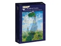Bluebird Puzzle: Claude Monet - Woman with a Parasol, Madame Monet and Her Son (1000)