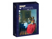 Bluebird Puzzle: Vermeer - The Girl with the Wine Glass, 1659 (1000)