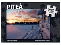 Svenskapussel: Piteå - Vinter i södra hamnen (1000)