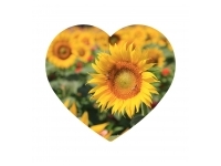Puzzlocado: Träpussel - Heart Puzzle, Sunflowers (172)