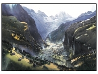 Puzzlocado: Träpussel - Waterfall Valley (450)