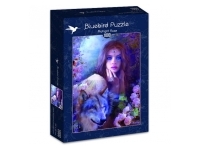 Bluebird Puzzle: Midnight Rose (1000)