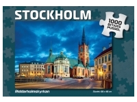 Svenskapussel: Stockholm - Riddarholmskyrkan (1000)