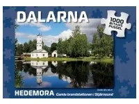Svenskapussel: Dalarna - Hedemora, Gamla Brandstationen i Stjärnsund (1000)