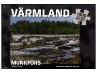 Svenskapussel: Vrmland - Munkfors, Munkforsen (1000)