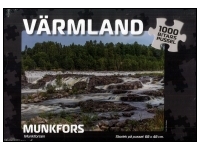 Svenskapussel: Värmland - Munkfors, Munkforsen (1000)