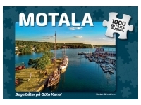 Svenskapussel: Motala - Segelbåtar på Göta Kanal (1000)