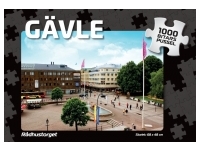 Svenskapussel: Gävle - Rådhustorget (1000)