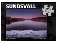 Svenskapussel: Sundsvall - Röda Stugor Vid Havet (1000)
