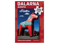 Svenskapussel: Dalarna - Avesta, Världens Största Dalahäst (1000)