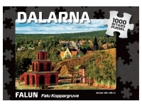 Svenskapussel: Dalarna - Falun, Falu Koppargruva(1000)