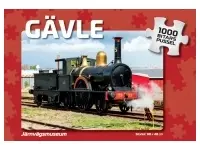 Svenskapussel: Gävle - Järnvägsmuseum (1000)