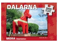 Svenskapussel: Dalarna - Mora, Dalahästen (1000)