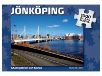Svenskapussel: Jönköping - Munksjöbron och Spiran (1000)