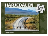 Svenskapussel: Härjedalen - Flatruetvägen (1000)