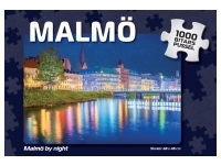 Svenskapussel: Malmö - Malmö by Night (1000)