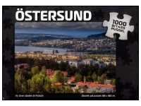 Svenskapussel: Östersund - Vy Över Staden och Frösön (1000)