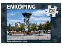 Svenskapussel: Enköping - De Fyra Elementens Brunn (1000)