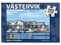 Svenskapussel: Västervik - Båtar och Bostäder (1000)
