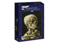 Bluebird Puzzle: Vincent Van Gogh - Head of a Skeleton with a Burning Cigarette, 1886 (1000)