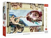 Trefl: The Creation of Adam, Michelangelo (1000)