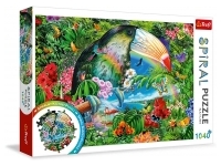 Trefl: Spiral Puzzle - Tropical Animals (1040)