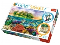 Trefl: Crazy Shapes! - Tropical Island (600)