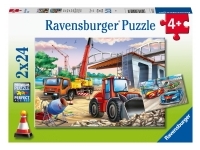 Ravensburger: Construction & Cars (2 x 24)