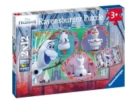 Ravensburger: Disney - Frozen II, Everyone Loves Olaf (2 x 12)