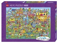 Heye: Jon Burgerman - Doodle Village (1000)