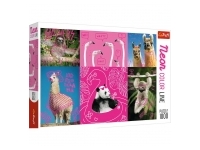 Trefl: Neon Color Line - Crazy Animals (1000)