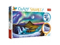 Trefl: Crazy Shapes! - Aurora over Iceland (600)