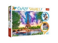 Trefl: Crazy Shapes! - Sky Over Paris (600)