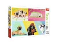 Trefl: Neon Color Line - Far out Dogs (1000)