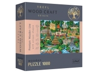 Trefl: Träpussel Wood Craft - France, Famous Places (1000)