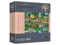 Trefl: Trpussel Wood Craft - France, Famous Places (1000)