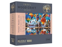 Trefl: Träpussel Wood Craft - Colorful Balloons (1000)