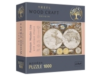 Trefl: Träpussel Wood Craft - Ancient World Map (1000)