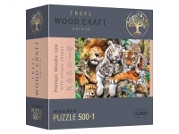 Trefl: Trpussel Wood Craft - Wild Cats in the Jungle (501)