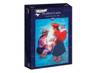 Bluebird Puzzle: Louis Toffoli - Famille Péruvienne, 1986 (1000)