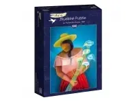 Bluebird Puzzle: Louis Toffoli - La Femme aux Arums, 1985 (1000)