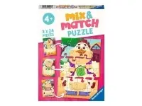 Ravensburger: Mix & Match - My Farm Friends (3 x 24)