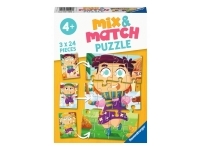 Ravensburger: Mix & Match - Colorful Clothes (3 x 24)