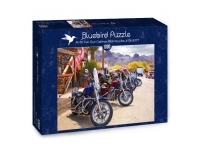 Bluebird Puzzle: Rt 66 Fun Run Oatman Motorcycles 4-16 8377 (1000)